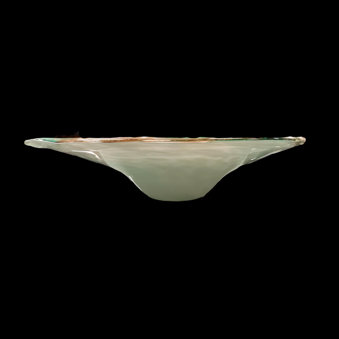 coupe en verre de Murano de Fratelli et Toso