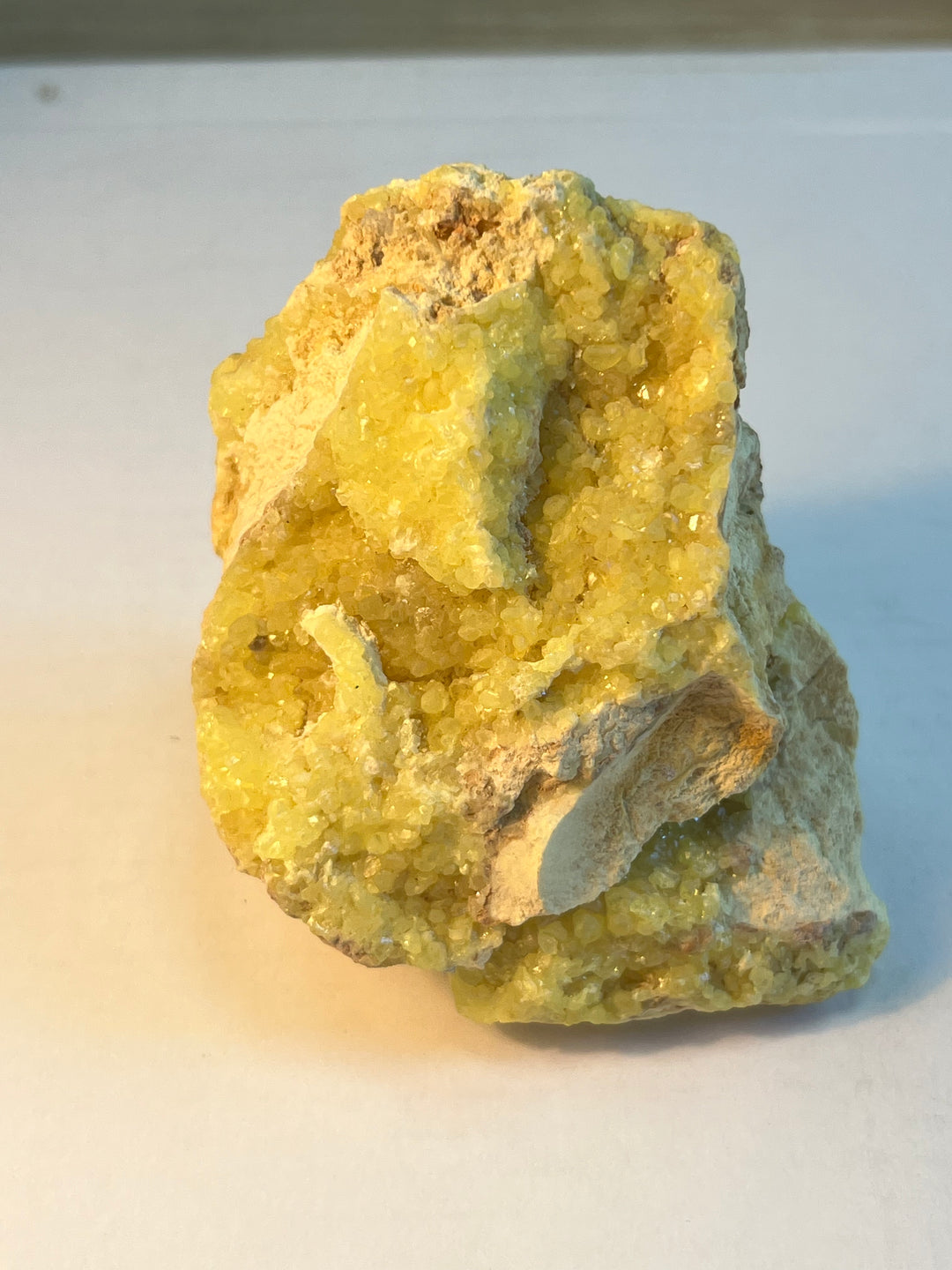 Crystallized sulfur Bolivia C117