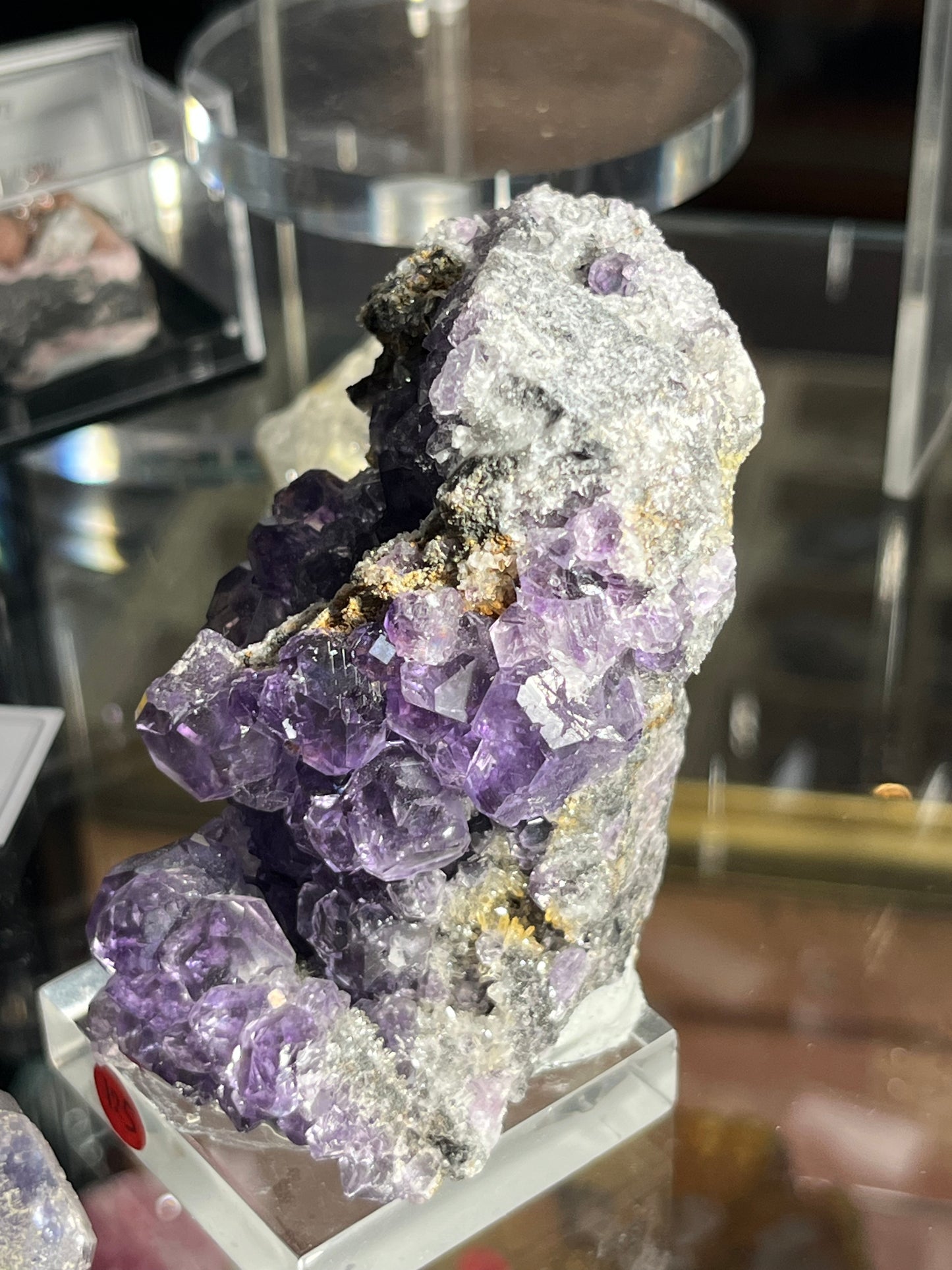 Fluorite violette Chine M18W110