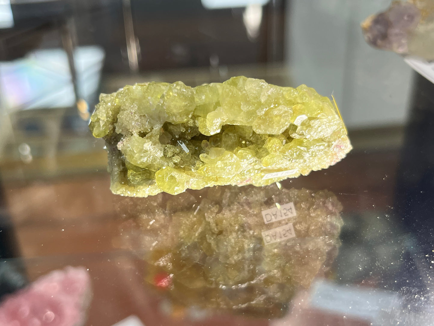 加拿大绿色Vesuvianite DA154