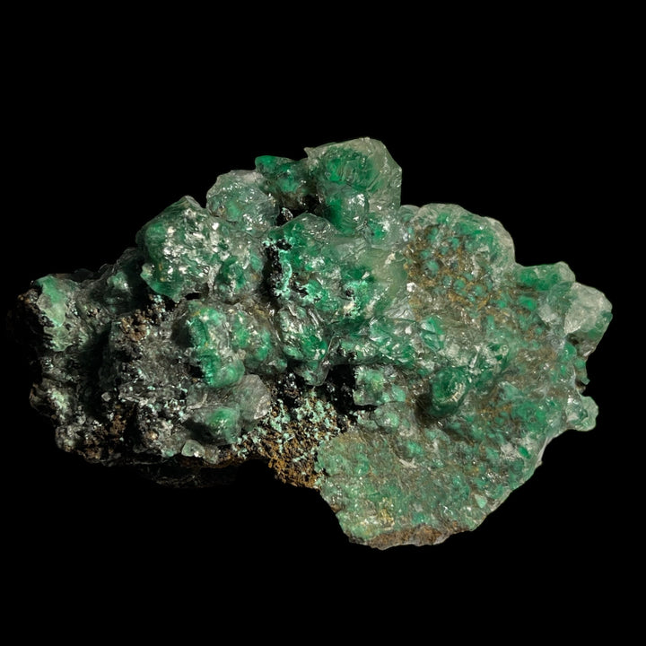 Calcit über Malachite Bisbee Arizona USA DR139