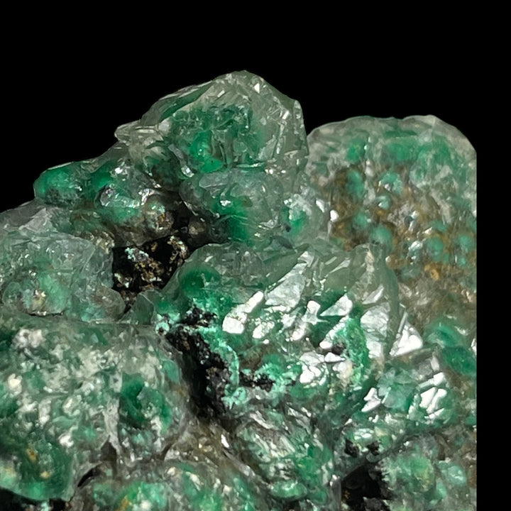 Calcit über Malachite Bisbee Arizona USA DR139