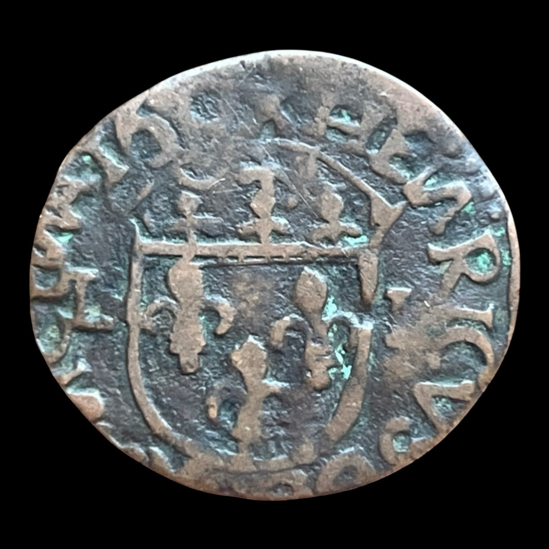 Falsch Dozain Hugenot Louis XIII im Namen Henri