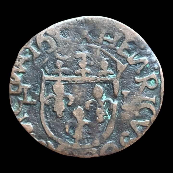 Falsch Dozain Hugenot Louis XIII im Namen Henri
