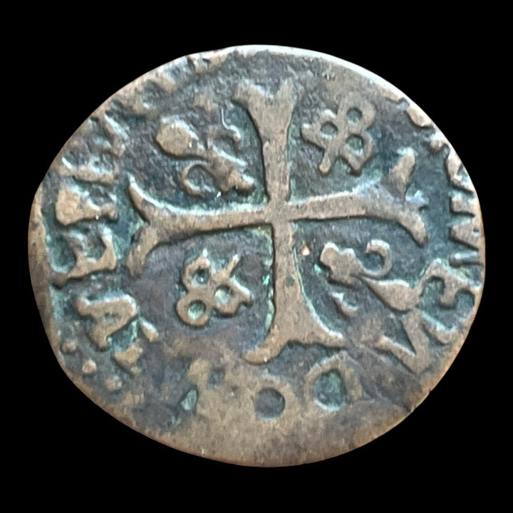 Falsch Dozain Hugenot Louis XIII im Namen Henri