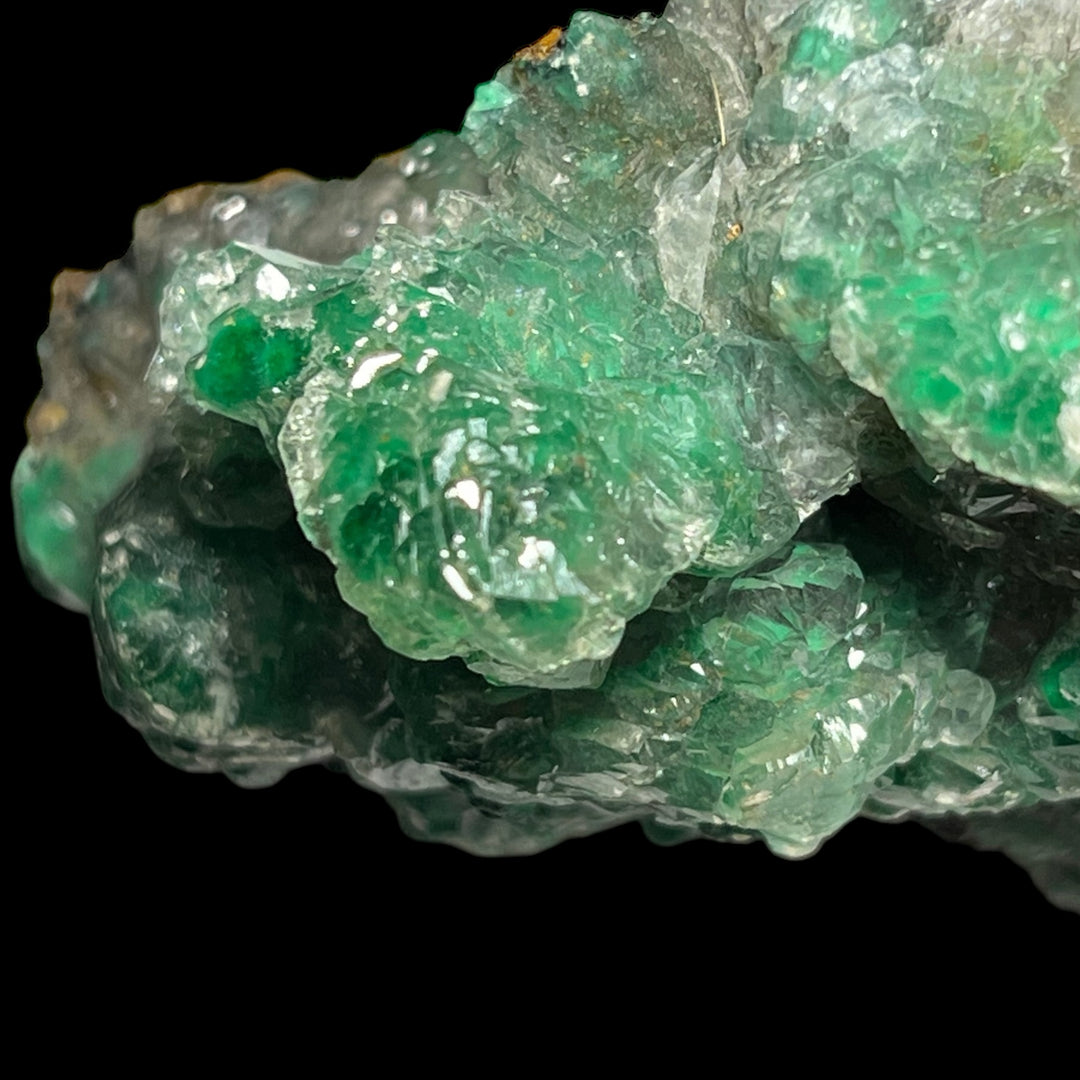 Calcit über Malachite Bisbee Arizona USA DR139