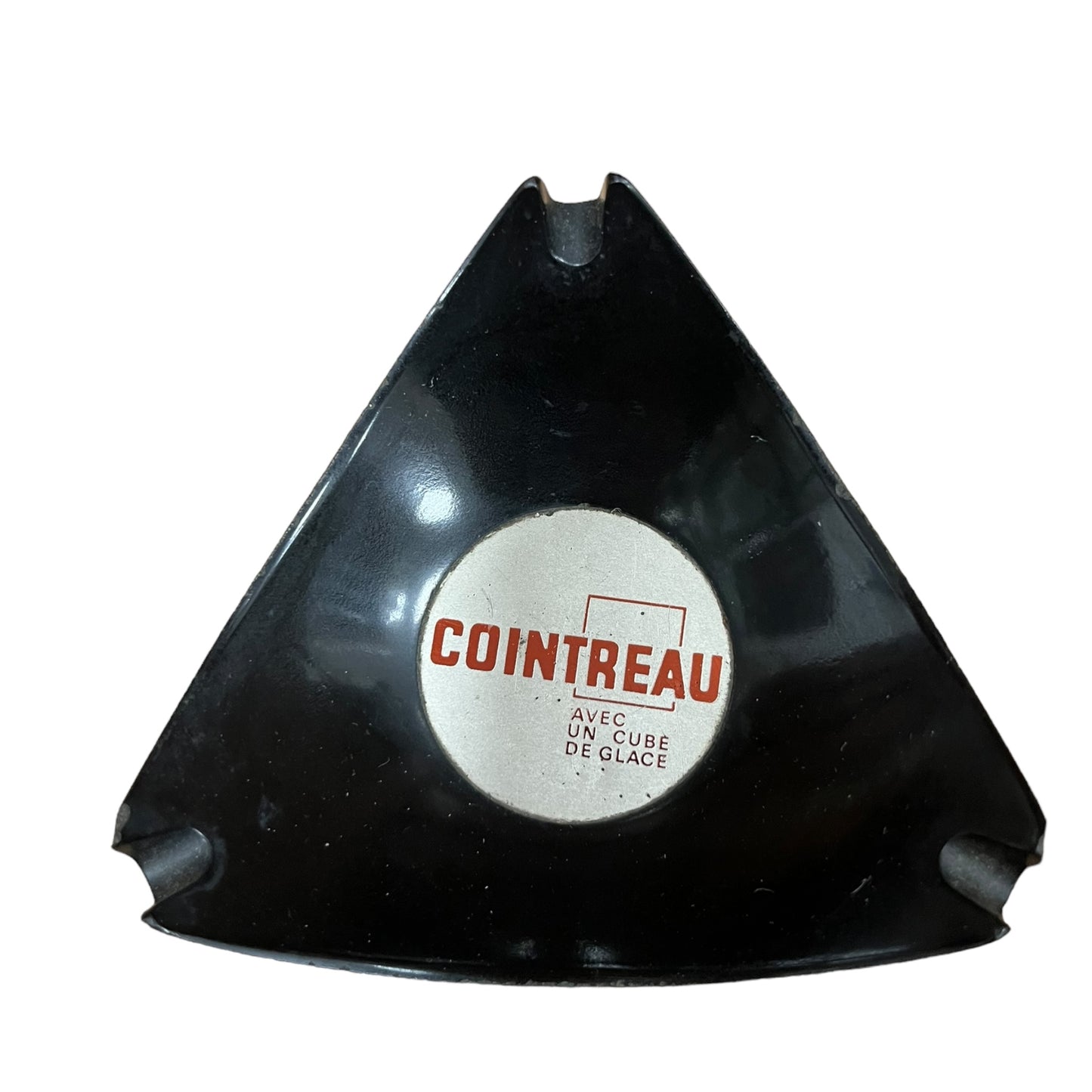 Vintage Cointreau bakelite ashtray