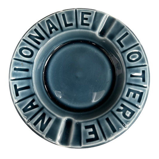 Vintage National Lottery ashtray