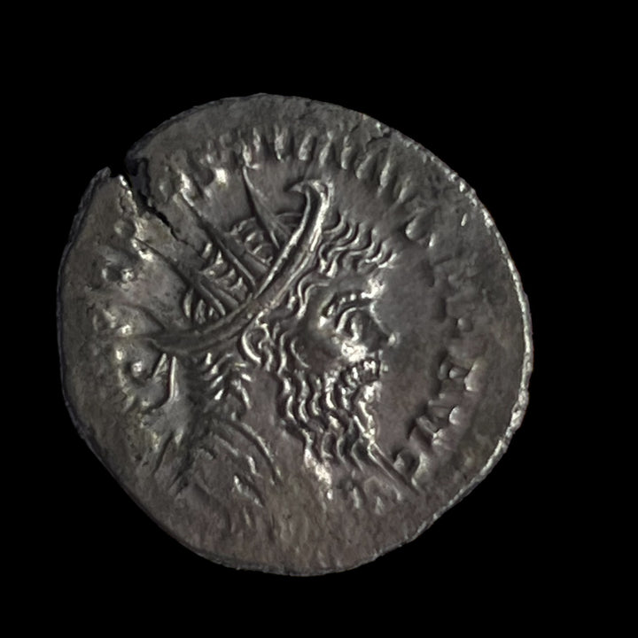 Antoninian Postume Iovi Stator barbarisch