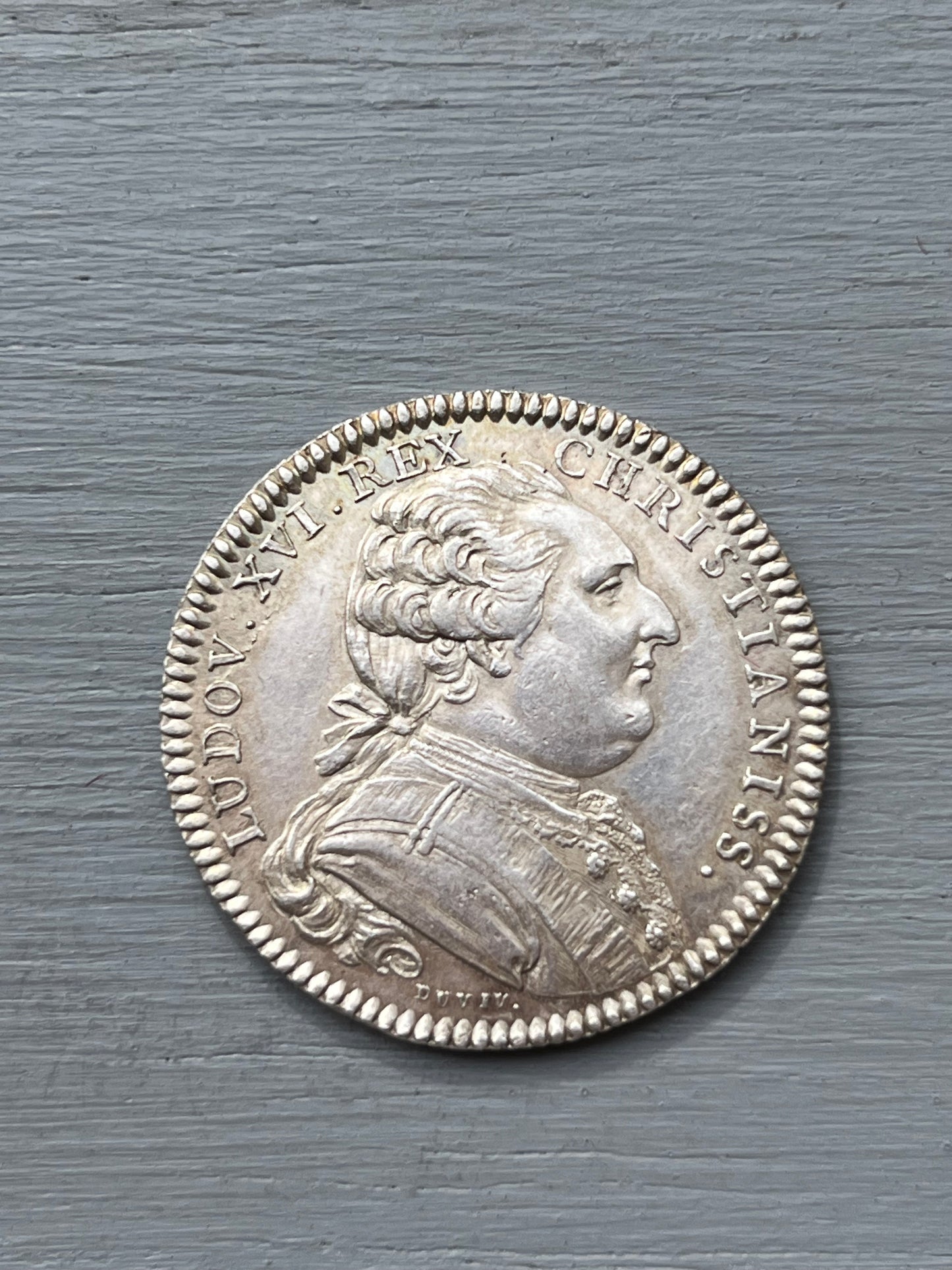 Jeton argent , BOURGOGNE, LOUIS XVI, comitia burgundiae 1785