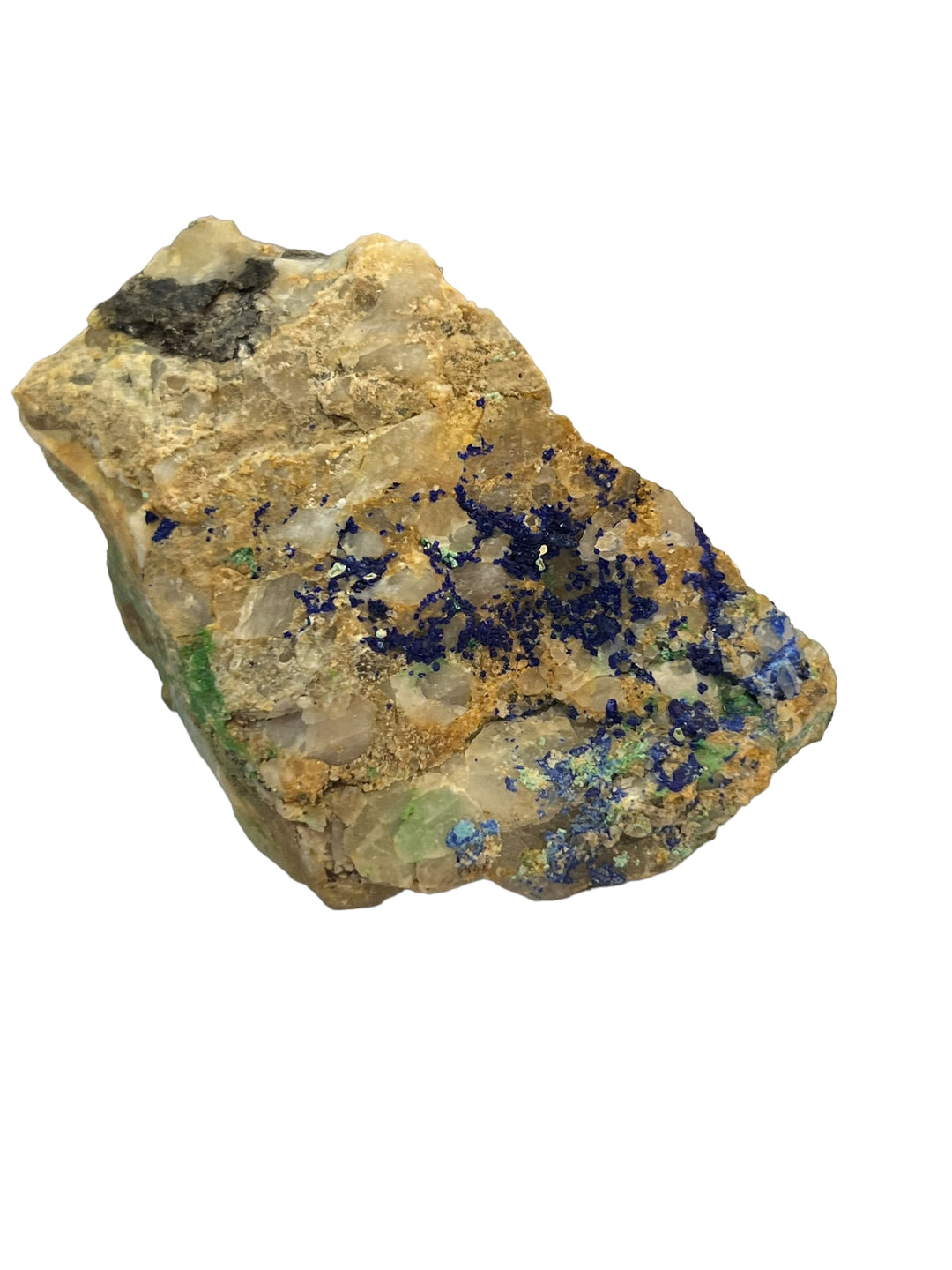 Azurite Bayldonite Cap Garonne France 1949