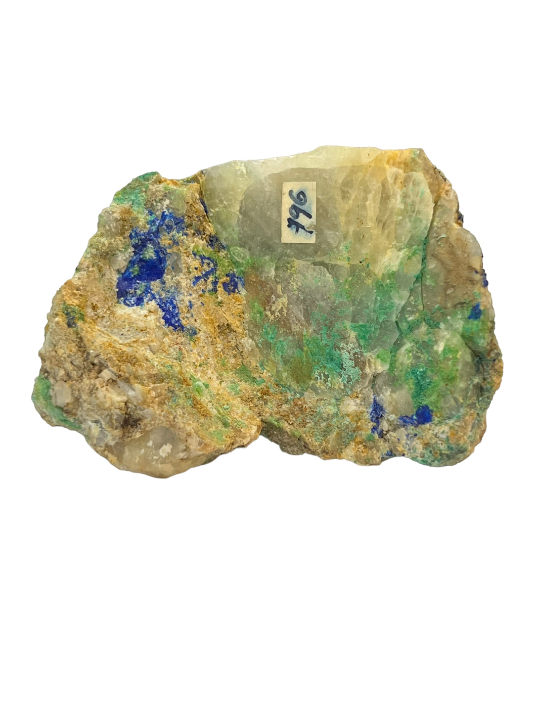 Azurite Bayldonite Cap Garonne France 1949