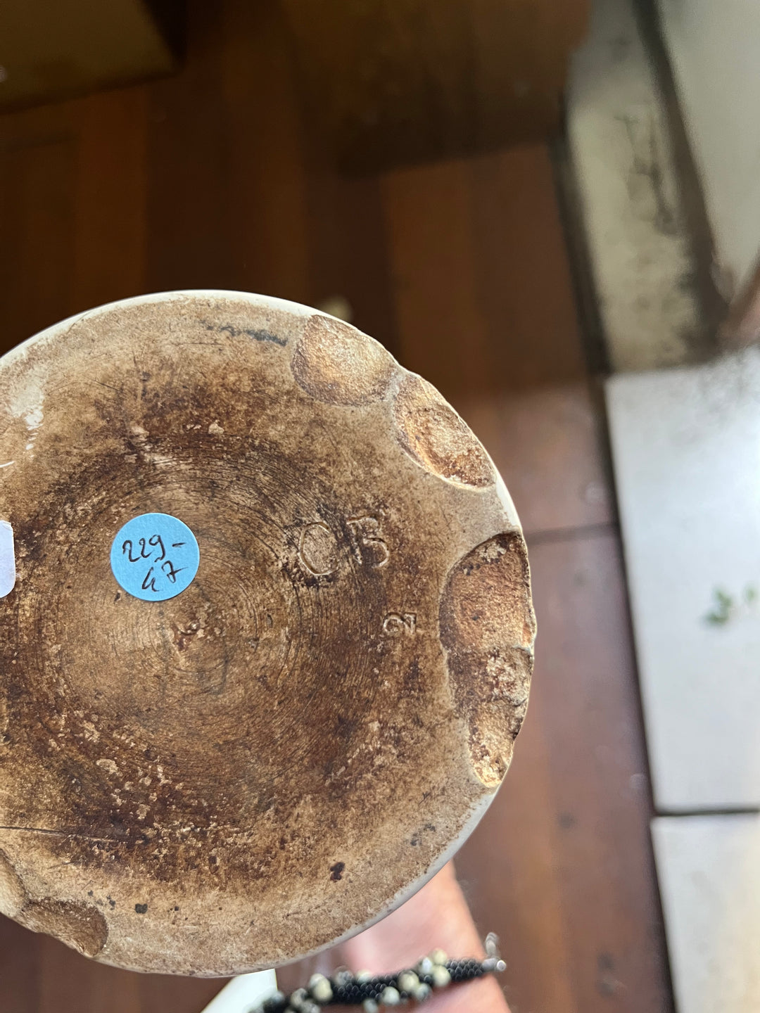 pot à tabac langeais xixe