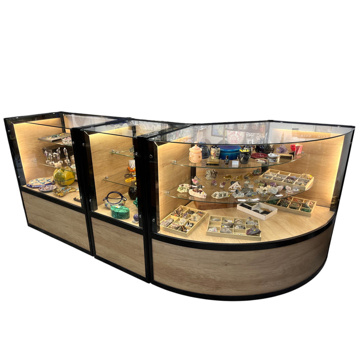 4 jewelry store furniture + 2 boxes
