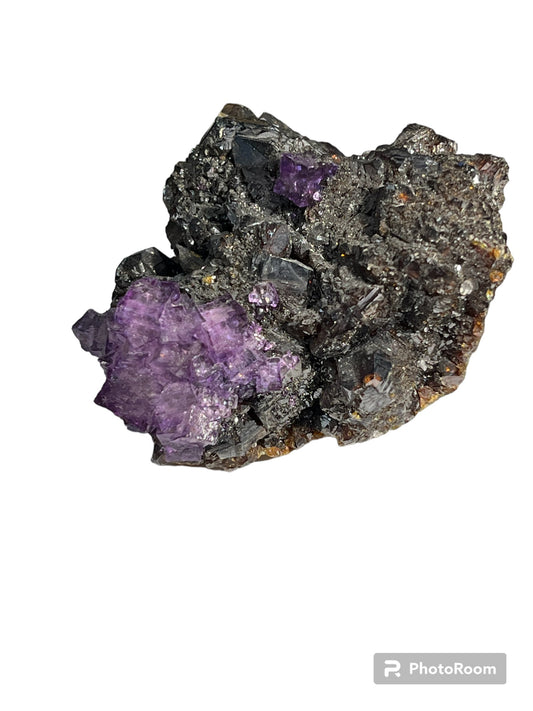 Fluorite sur sphalerite elmwood USA DA157