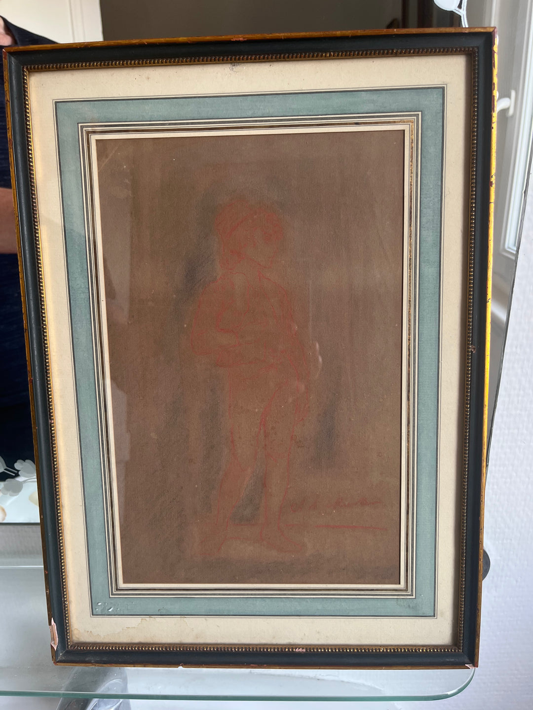 sanguine originale de charles louis Muller xixe