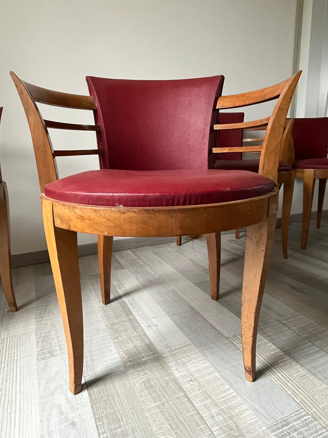 4 fauteuils paquebot art déco disponibles