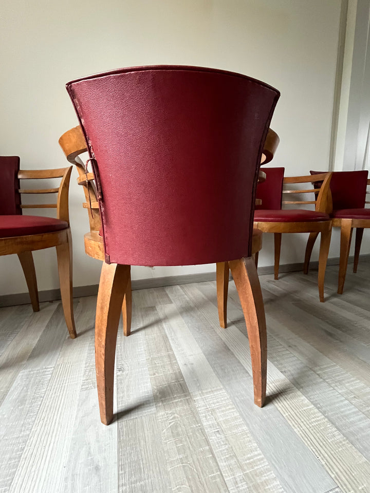 4 fauteuils paquebot art déco disponibles