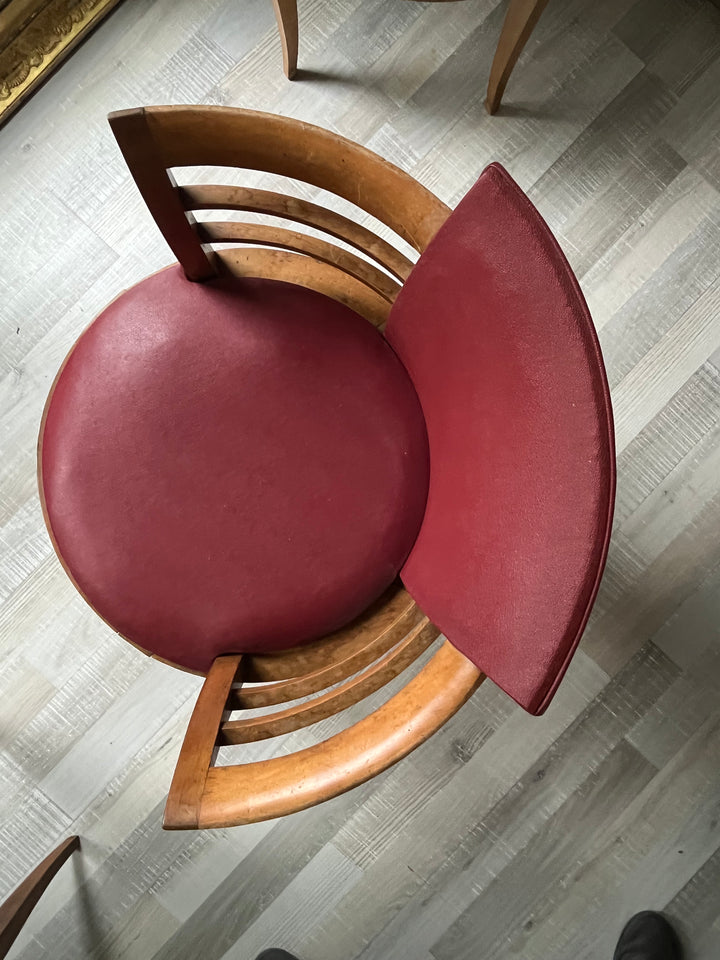 4 fauteuils paquebot art déco disponibles