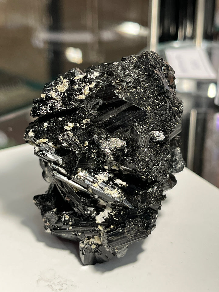 Tourmaline noire ( Schorl ) MUSCOVITE Pakistan DR305