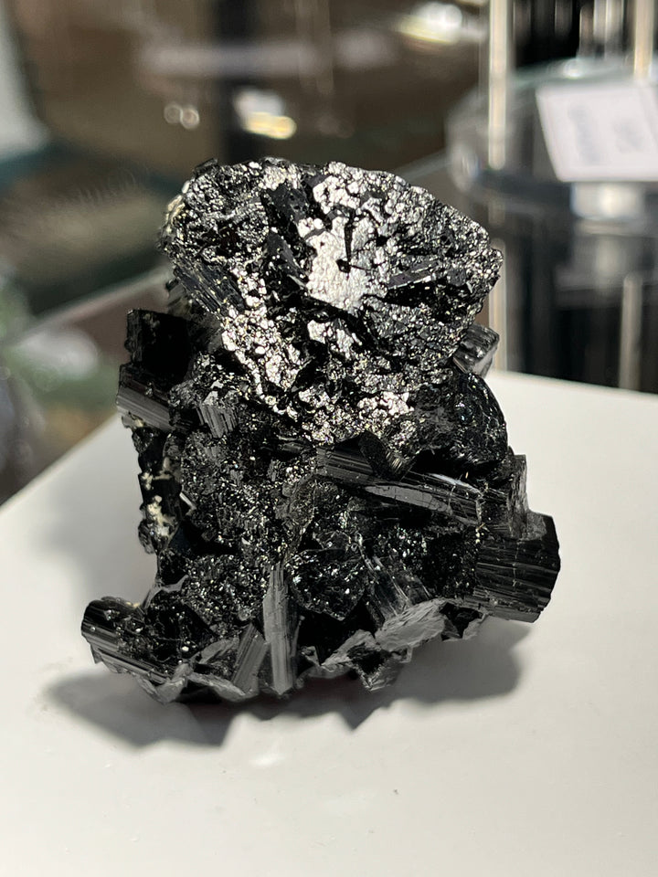 Tourmaline noire ( Schorl ) MUSCOVITE Pakistan DR305