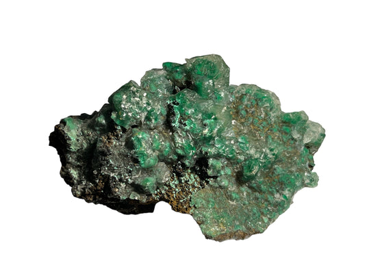 Calcit über Malachite Bisbee Arizona USA DR139