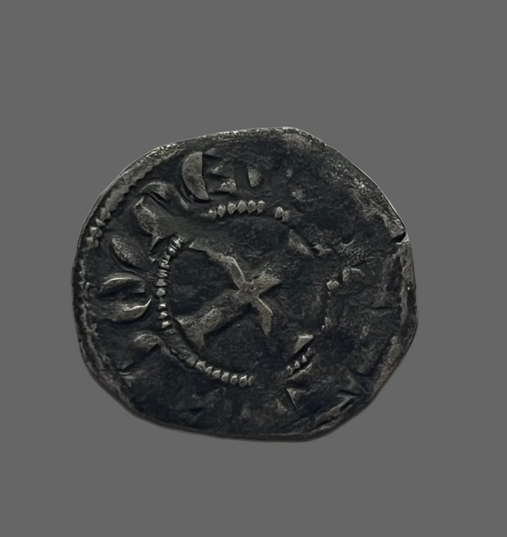 Denier de Vendome Jean III trésor de St Valéry en Caux