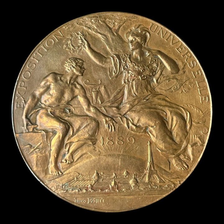 Medaille bronze Exposition Universelle internationale 1889
