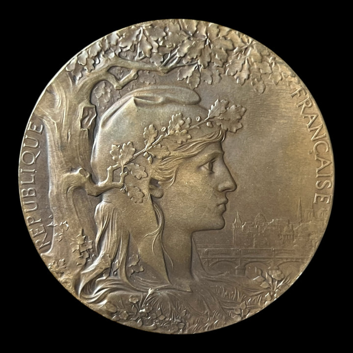 Medaille bronze pour le peintre A E Guméry Exposition Universelle internationale 1900 Paris