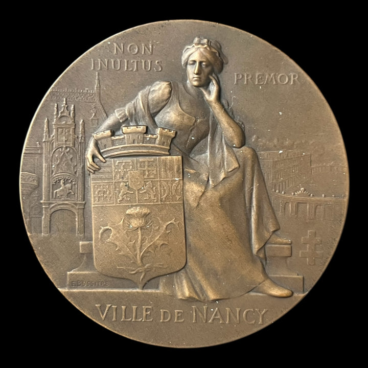 Medaille bronze Exposition internationale de l’Est Nancy 1909