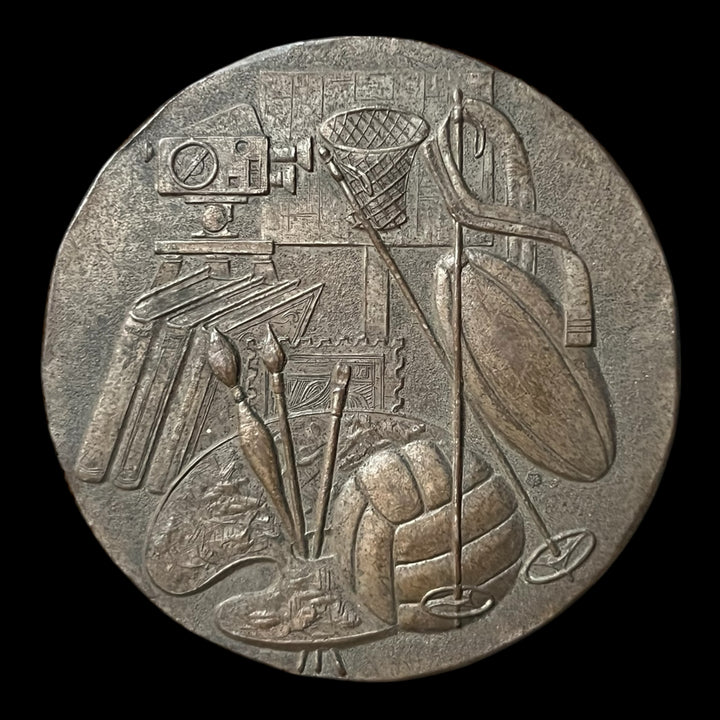 Medaille bronze FSGT USCM monnaie de Paris football 1969