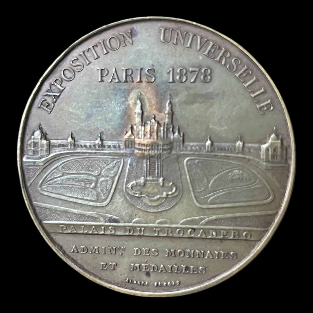 Médaille bronze Palais du Trocadéro expo universelle 1878
