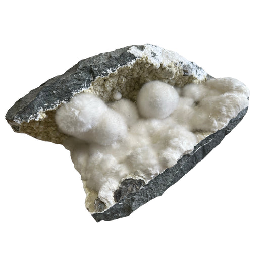 Big Okenite with India gyrolite