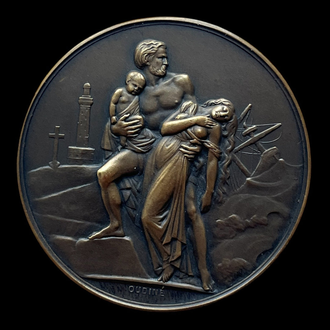 Médaille bronze Recompense du Sauvetage par oudiné