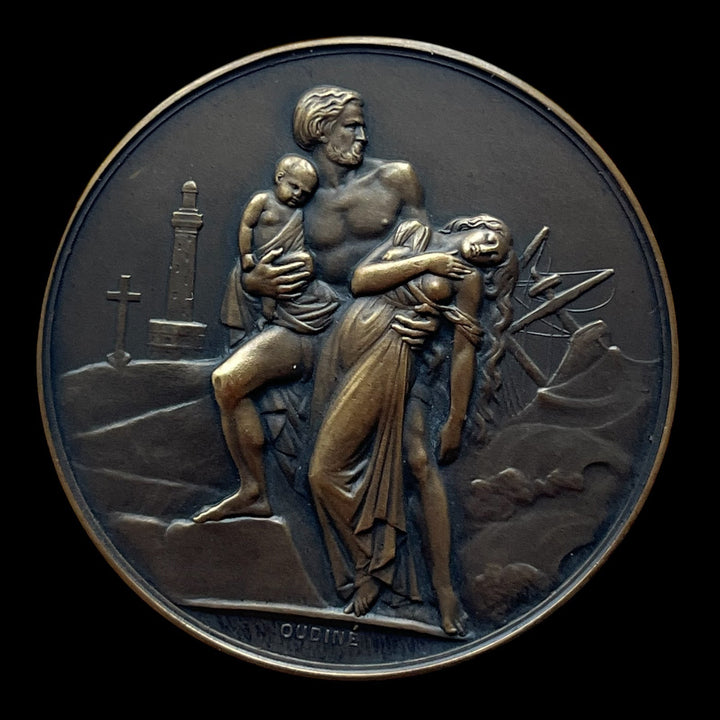 Médaille bronze Recompense du Sauvetage par oudiné
