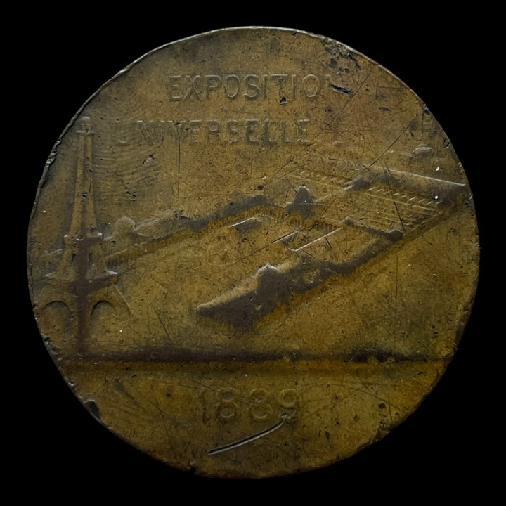 Médaille bronze expo universelle 1889