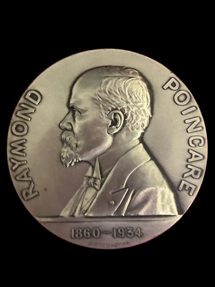 Medaille bronze argenté union nationale des officiers de réserve 1982 par prud’homme