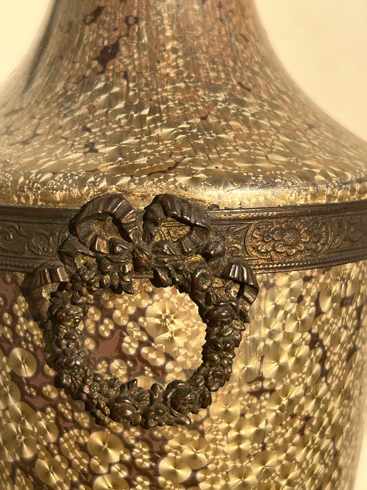 Pichet aiguière art nouveau Sarreguemines