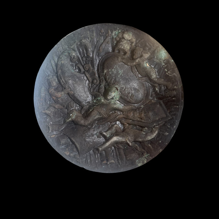 Médaillon Militaria Allégorie de la guerre époque Louis XIV prix sur demande