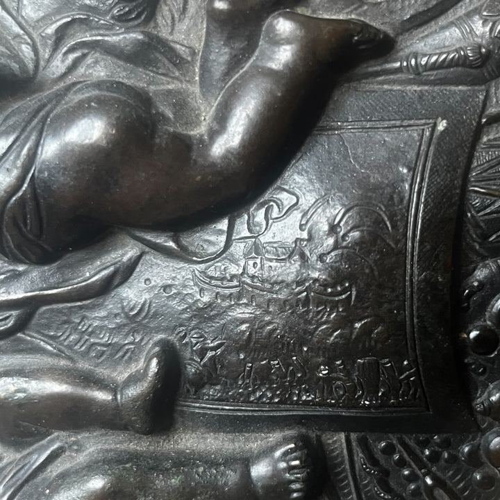 Médaillon Militaria Allégorie de la guerre époque Louis XIV prix sur demande
