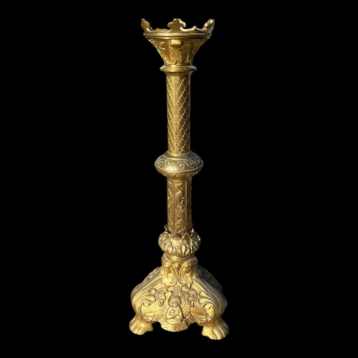 chandelier pique cierge religieux