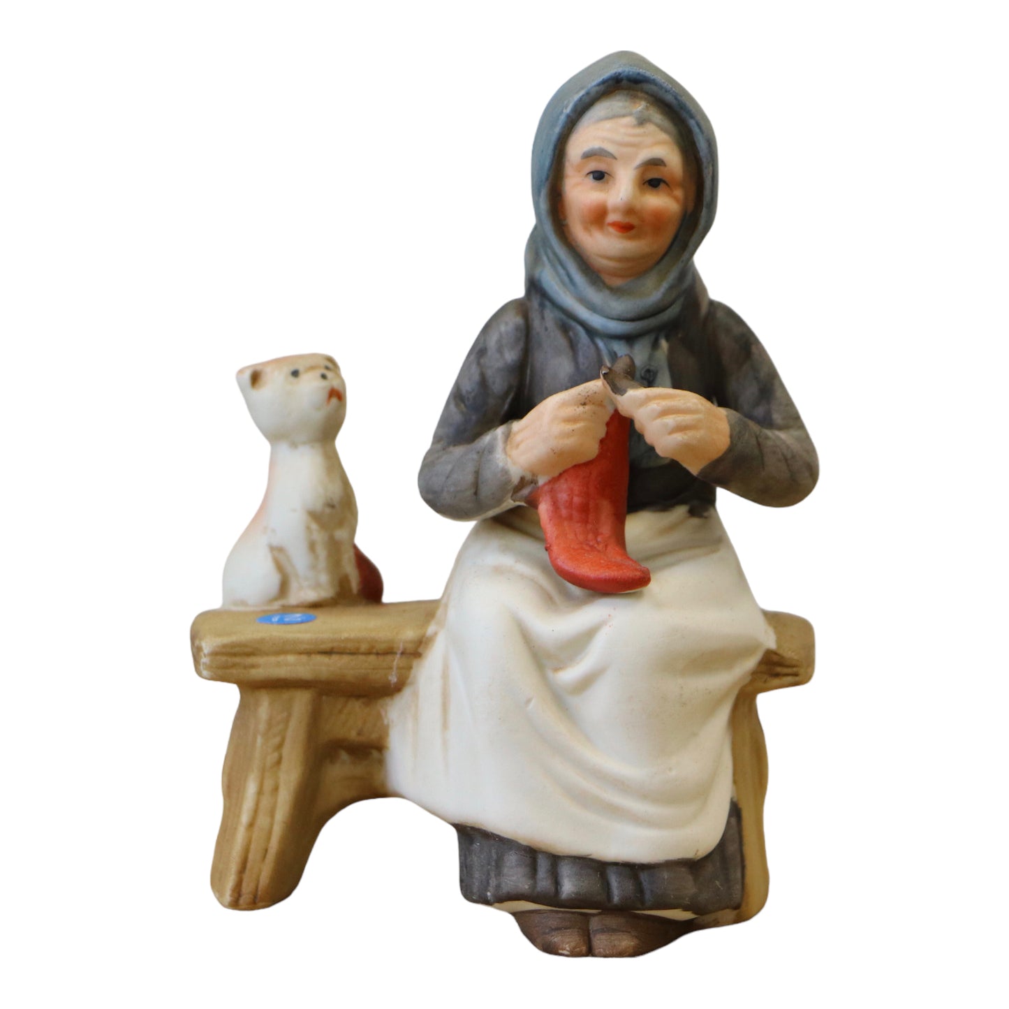 Figurine 2 en biscuit