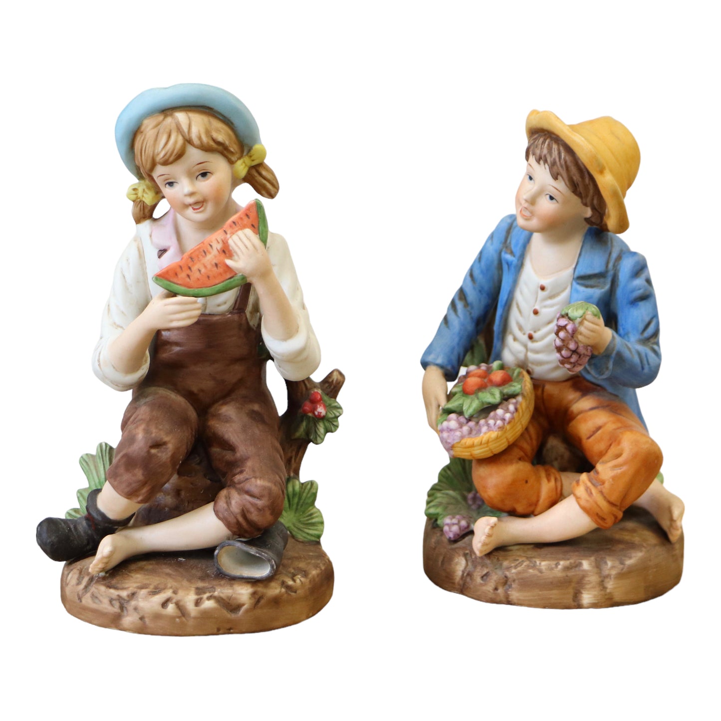 Couple de Figurines 6 en biscuit