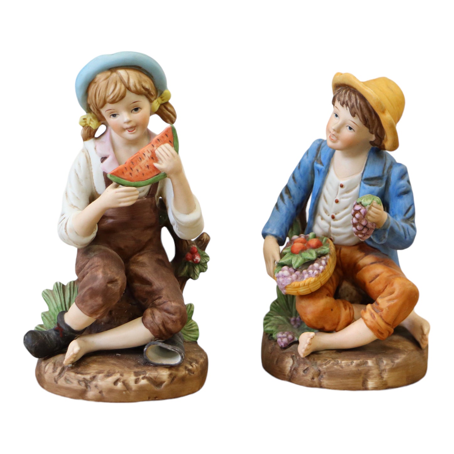 Couple de Figurines 6 en biscuit