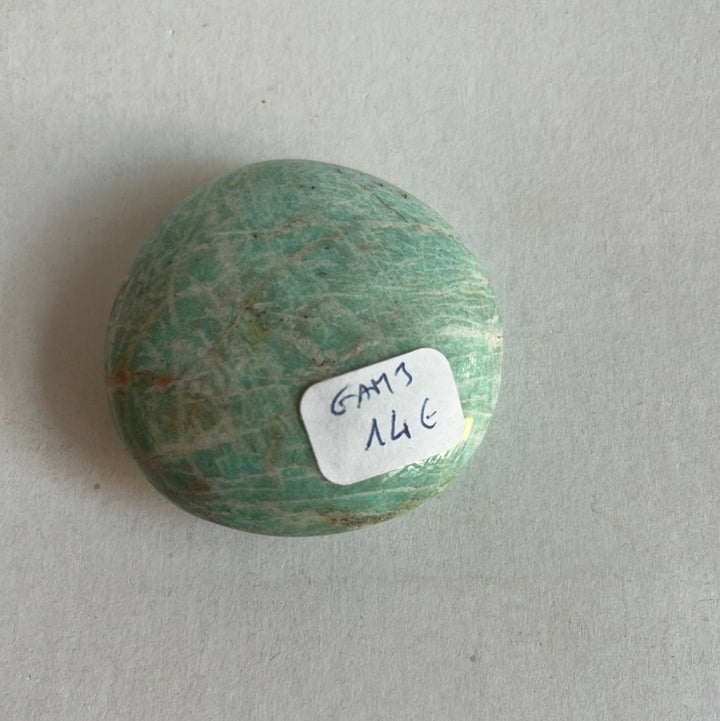 Amazonite Pebble Madagascar GAM3