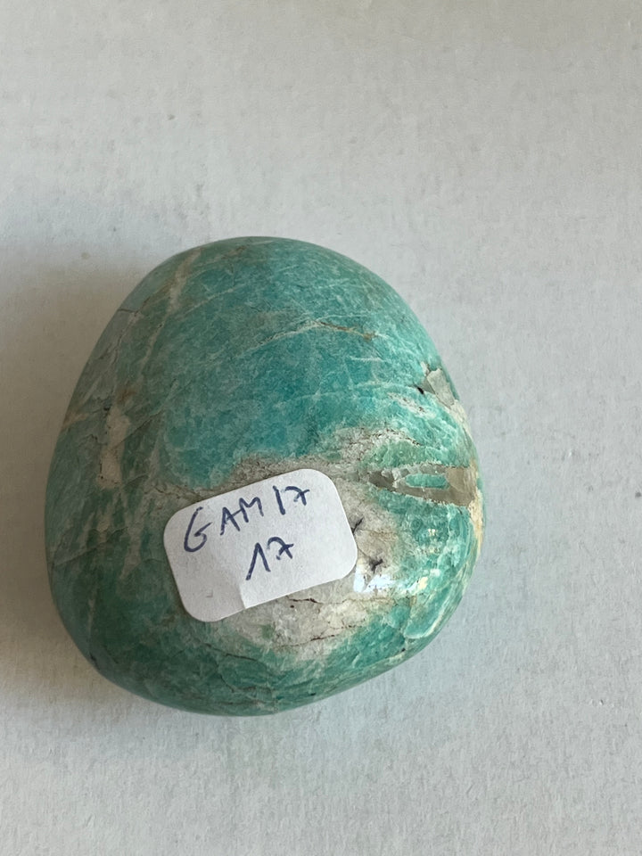 Galet Amazonite Madagascar GAM17