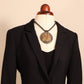 Collier brodé avec micaschiste (mica et grenat)