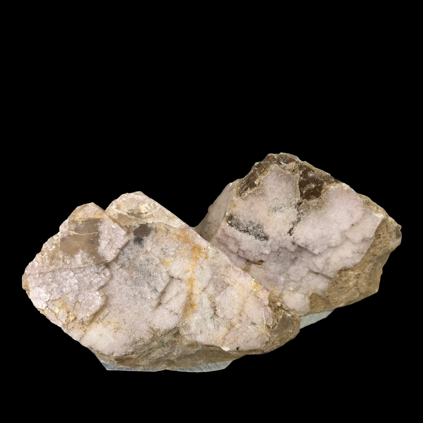Fluorite Calcédoine epimorphe France DA57
