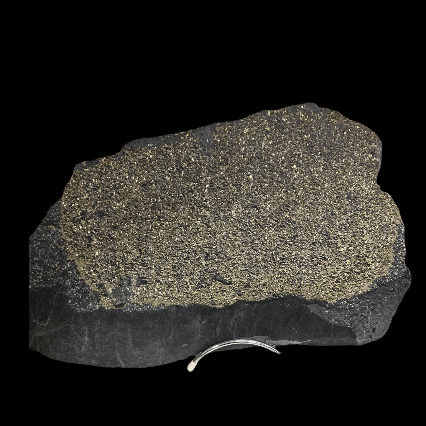 Pyrite sur ardoise France DR226