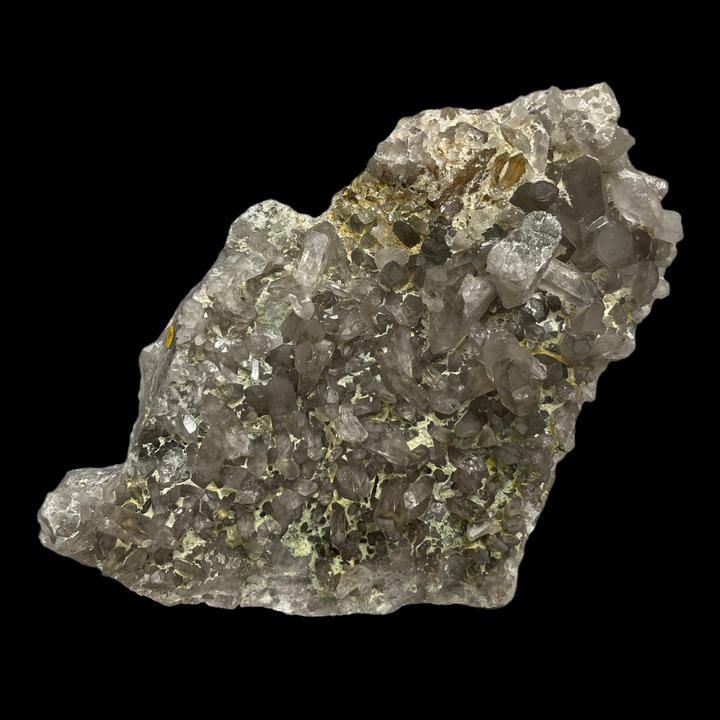 Geräucherter Quarz und Citrine Saint André de Embrun Alpes Frankreich DR253